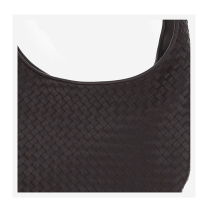 Veneto Medium Lambskin Shoulder Bags - Brown - Image 3