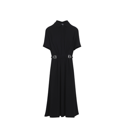 Belted Midi Dress - Image 1