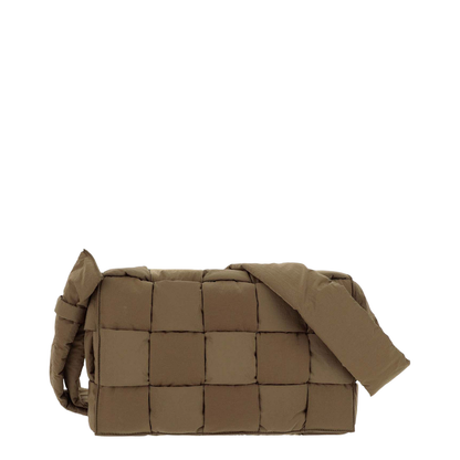 Cassette Small Nylon Shoulder Bags - Brown - Image 1