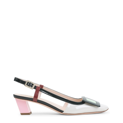 Lacquered Buckle 45 Pumps - Image 2