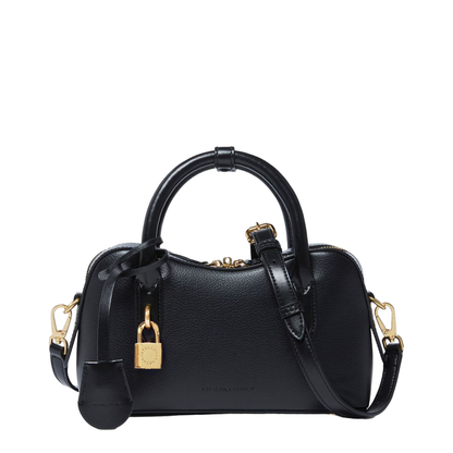 Stella Ryder Small Faux-Suede Crossbody - Black - Image 1