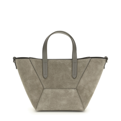 Suede Shoulder Bag - Image 1