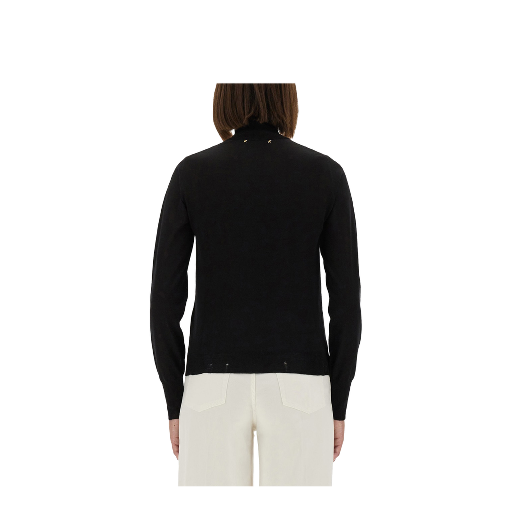 Worn Effect Wool Sweater - Image 3