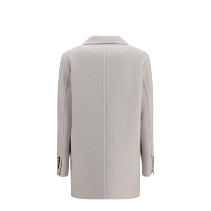 Single Breasted Wool And Cashmere Jacket - Image 2