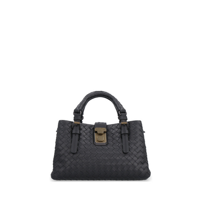 Intrecciato Small Roma Top Handle Bag - Image 1