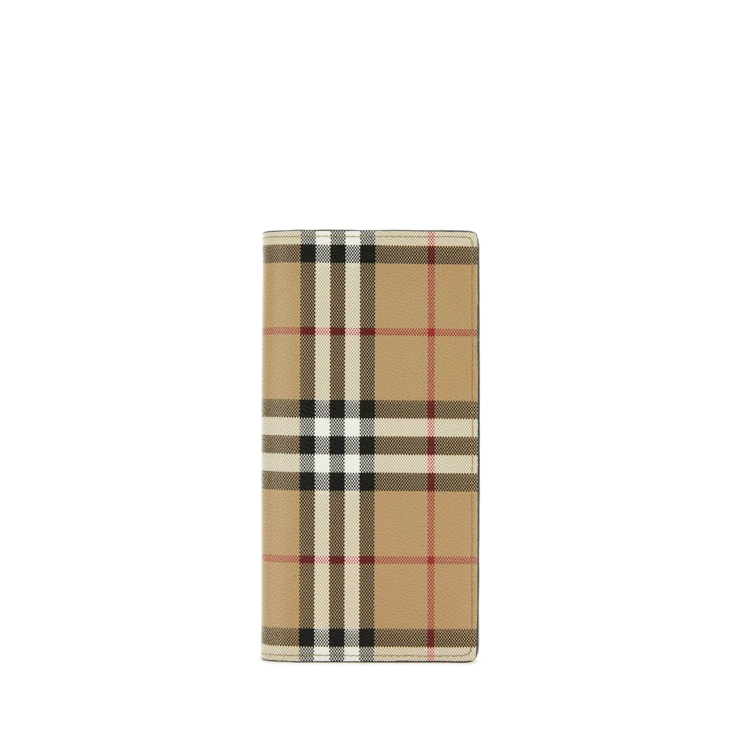 Vintage Check Long Wallet - Image 1