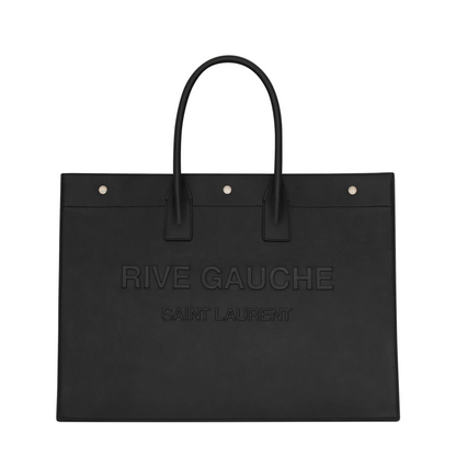 Rive Gauche Large Tote Bag In Smooth Leather