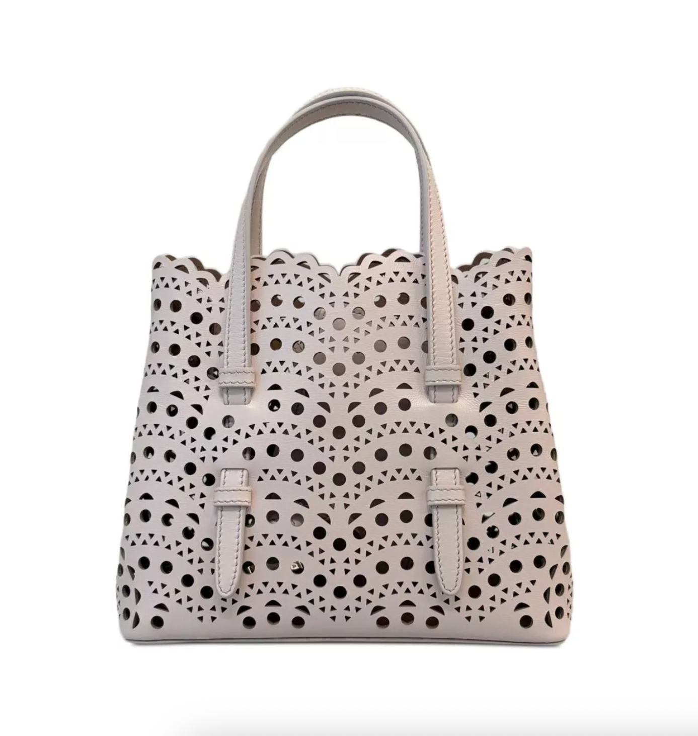 Mina 20 Calfskin Crossbody - Rose Pale - Image 1