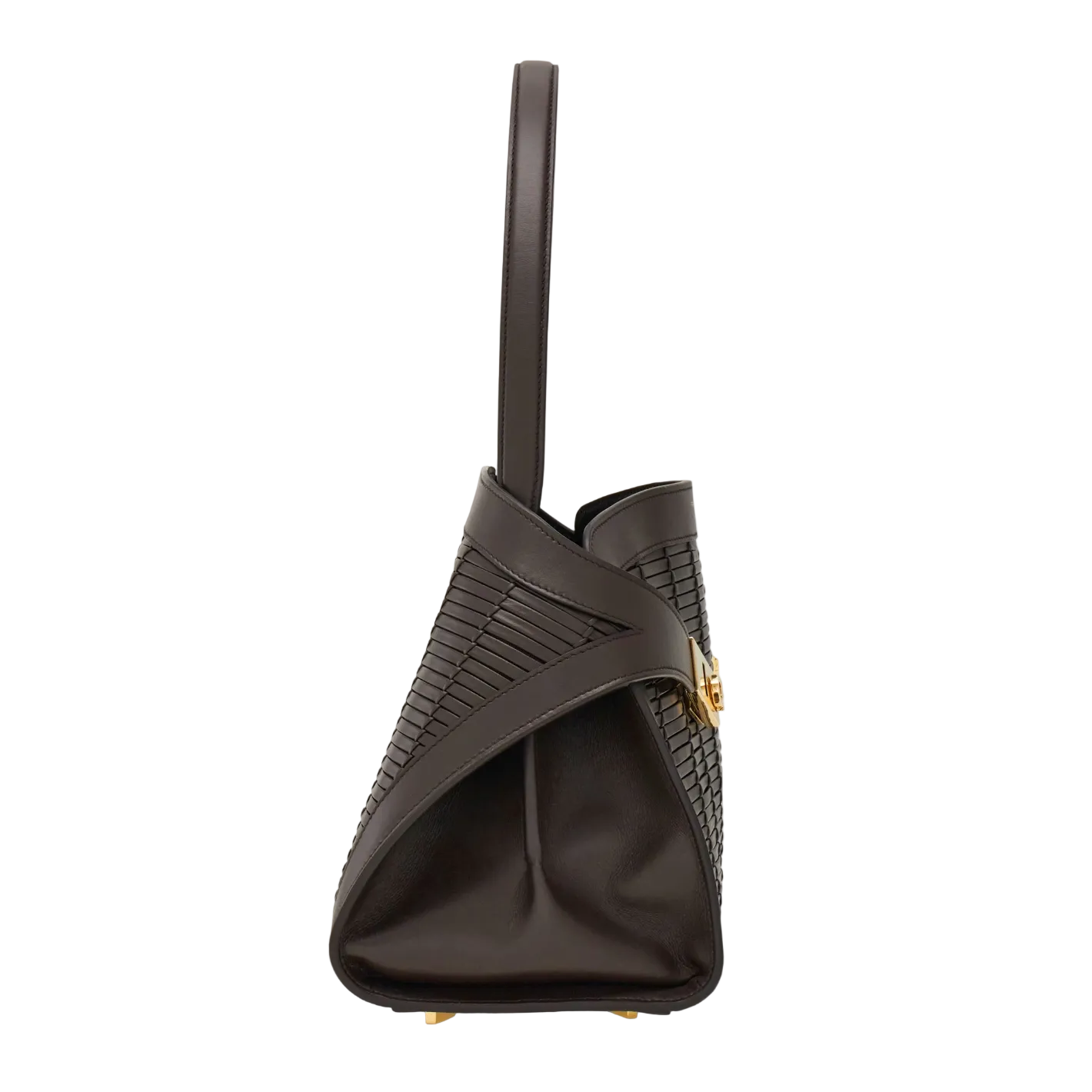 Hug Soft Medium Calfskin Tote Bag - Moro (Dark Brown) - Image 3