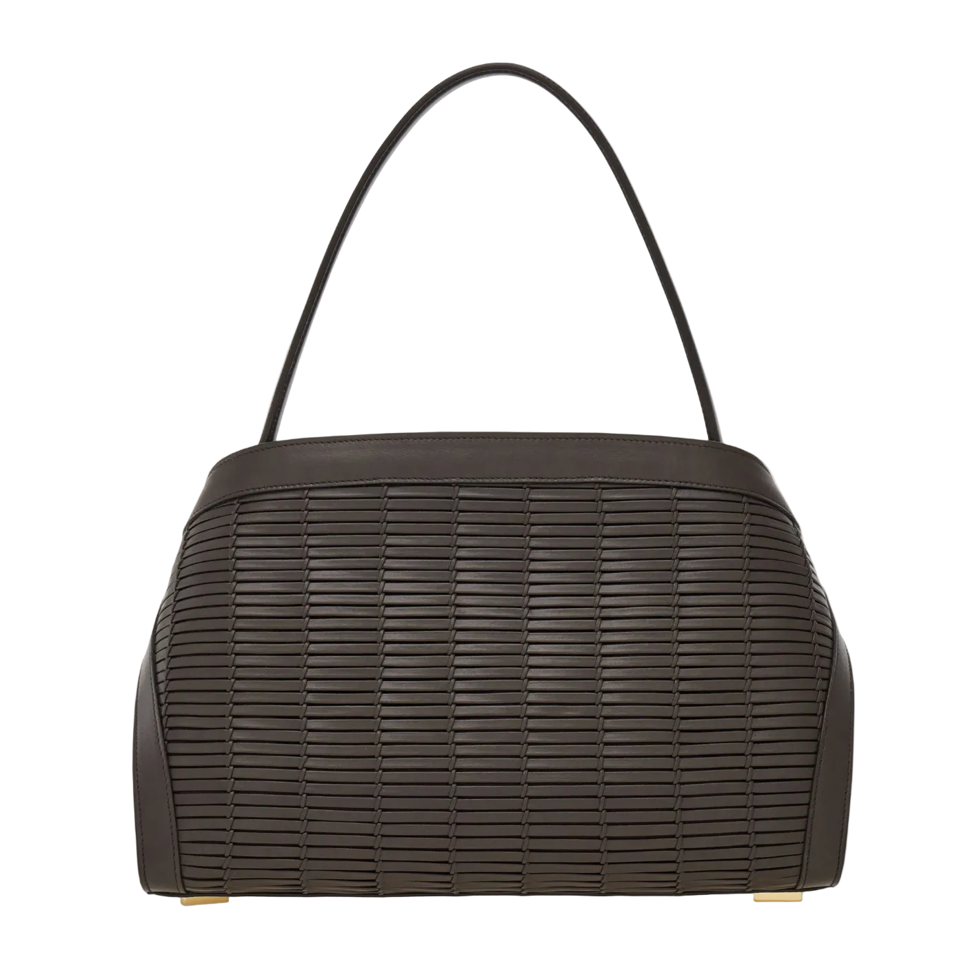 Hug Soft Medium Calfskin Tote Bag - Moro (Dark Brown) - Image 2