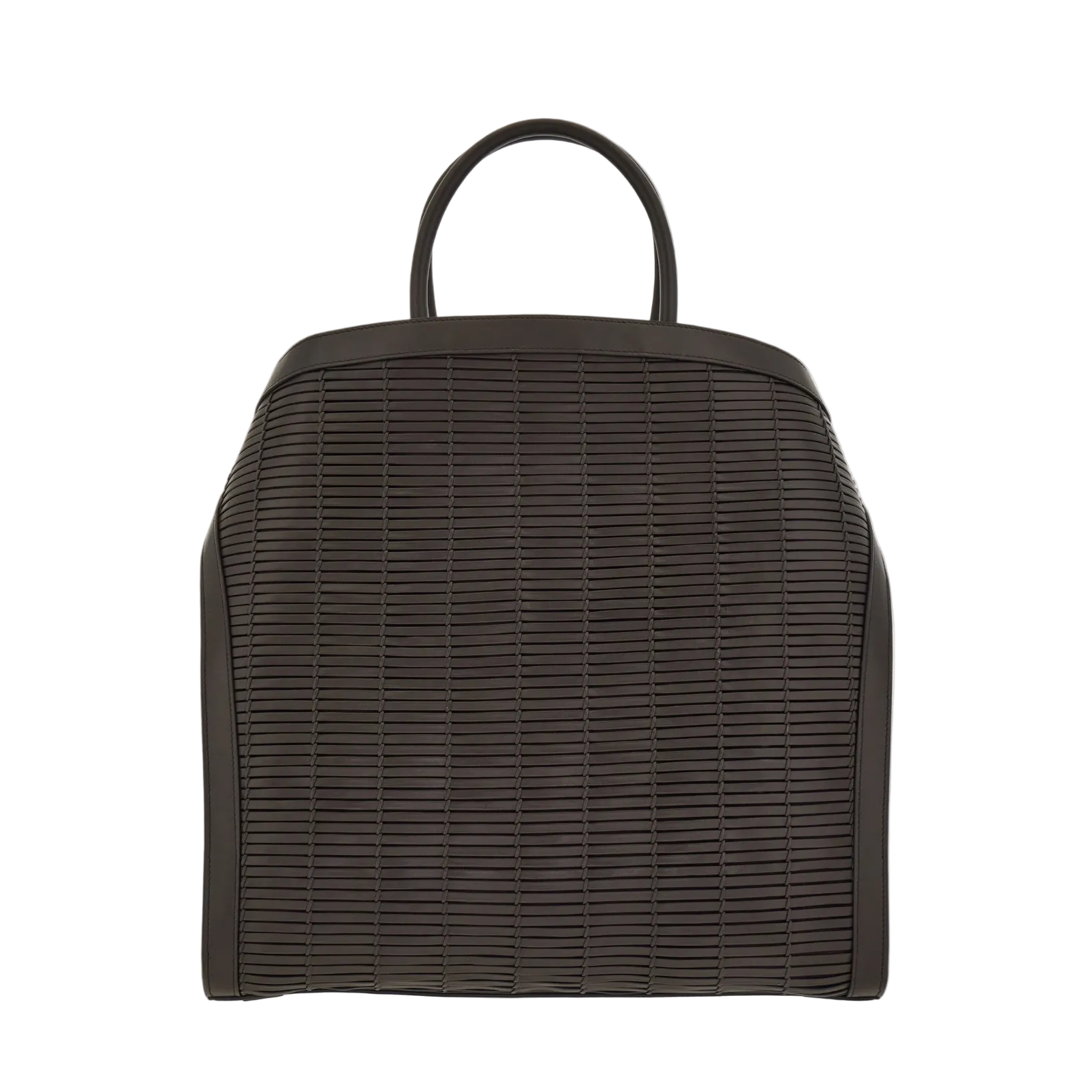 Hug Medium Calfskin Tote Bags - Testa Di Moro - Image 2