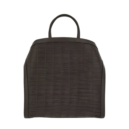 Hug Medium Calfskin Tote Bags - Testa Di Moro - Image 2