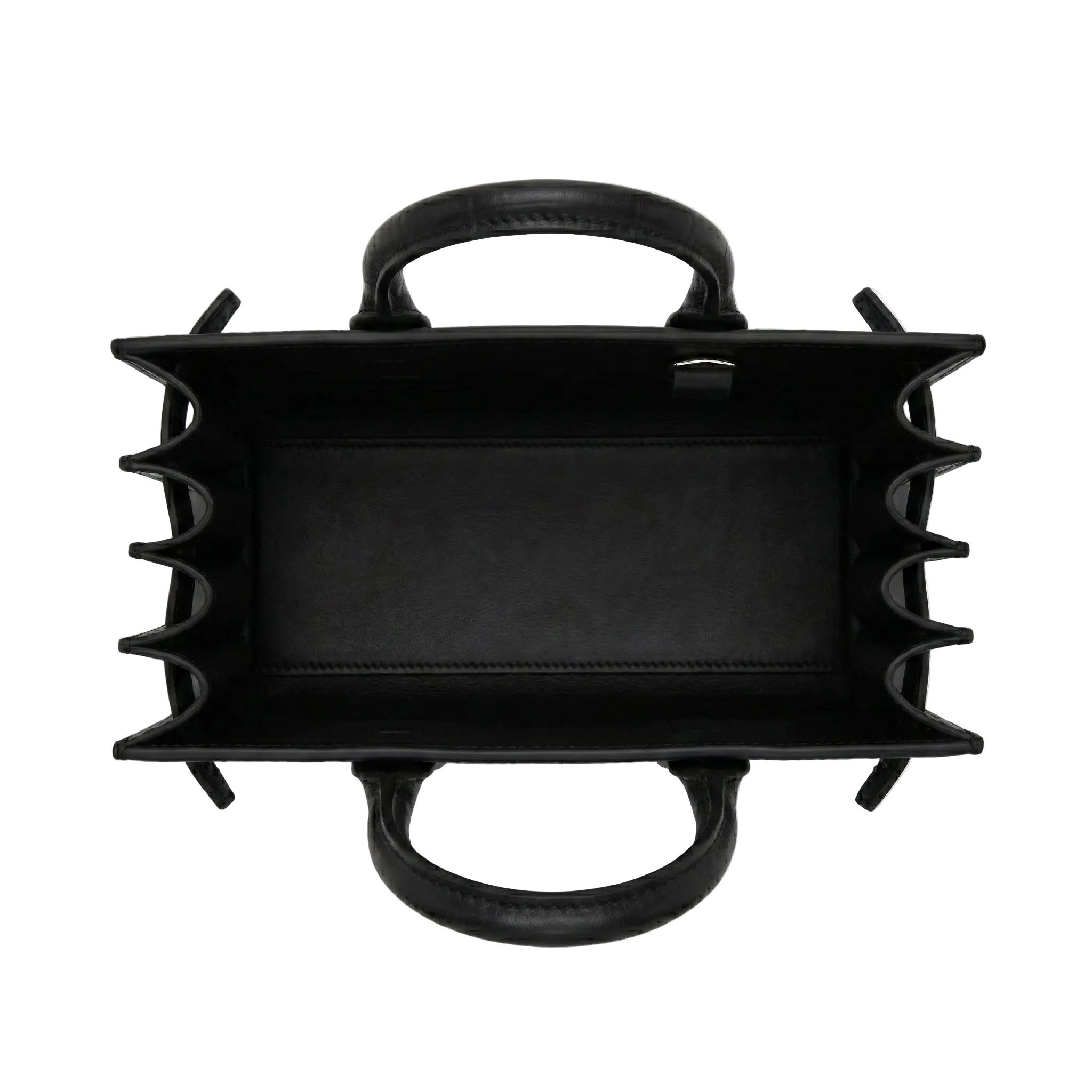 Sac De Jour Nano Leather Handbag- Black - Image 4