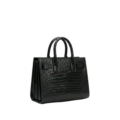 Sac De Jour Nano Leather Handbag- Black - Image 2