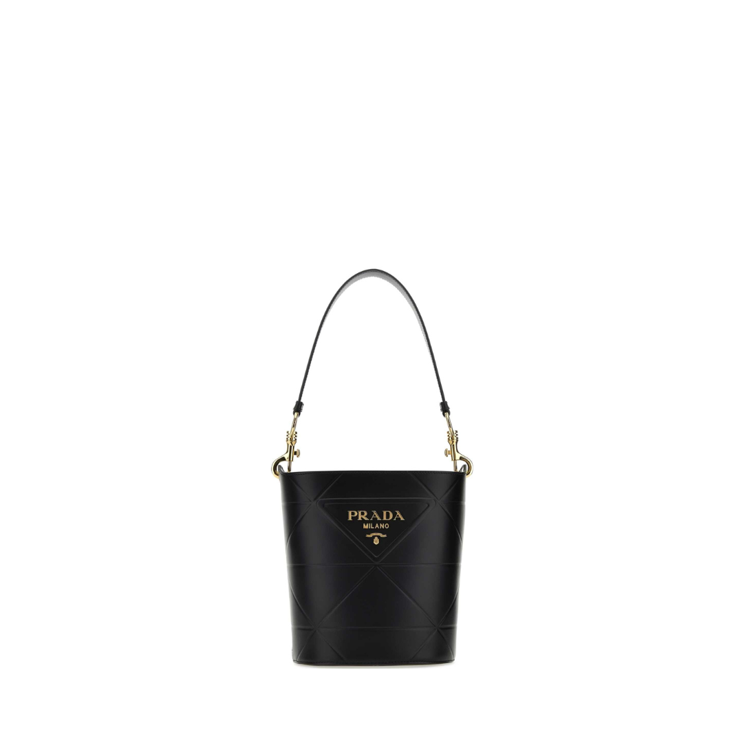 Logo Plaque Bucket Bag - Image 1