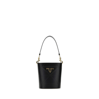Logo Plaque Bucket Bag - Image 1