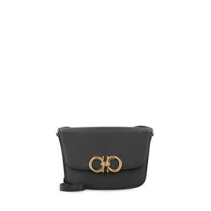 Trapezio Shoulder Bag, Gold Hardware - Image 1