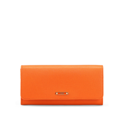 Crayons Wallet in Orange - Image 1
