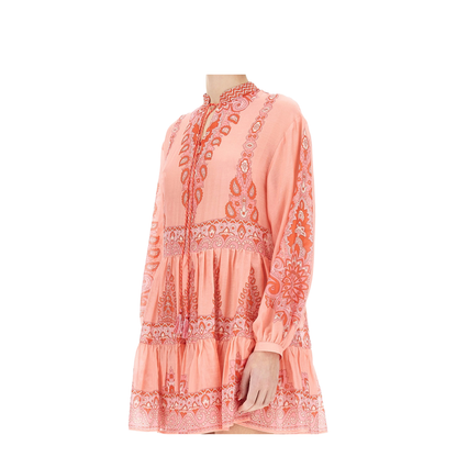 Paisley Print Mini Dress - Image 3