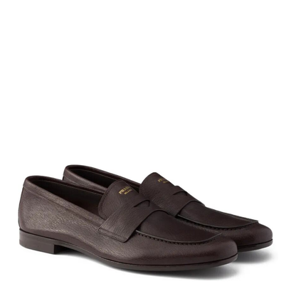 Leather Loafers with Band - Image 4