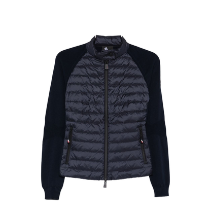 Navy Blue Knit Cardigan - Image 1