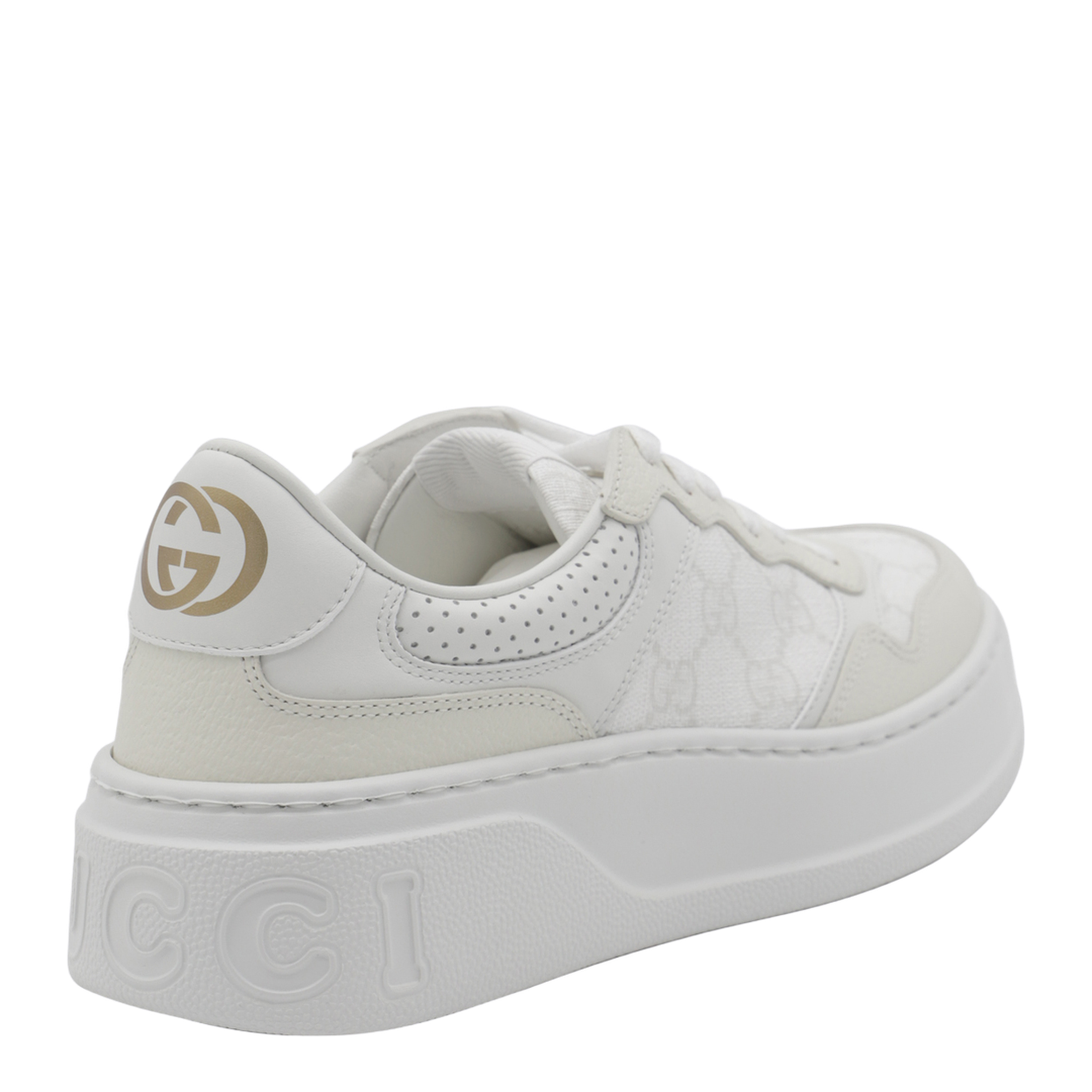 GG Trainer in White and Grey GG Supreme - Image 4