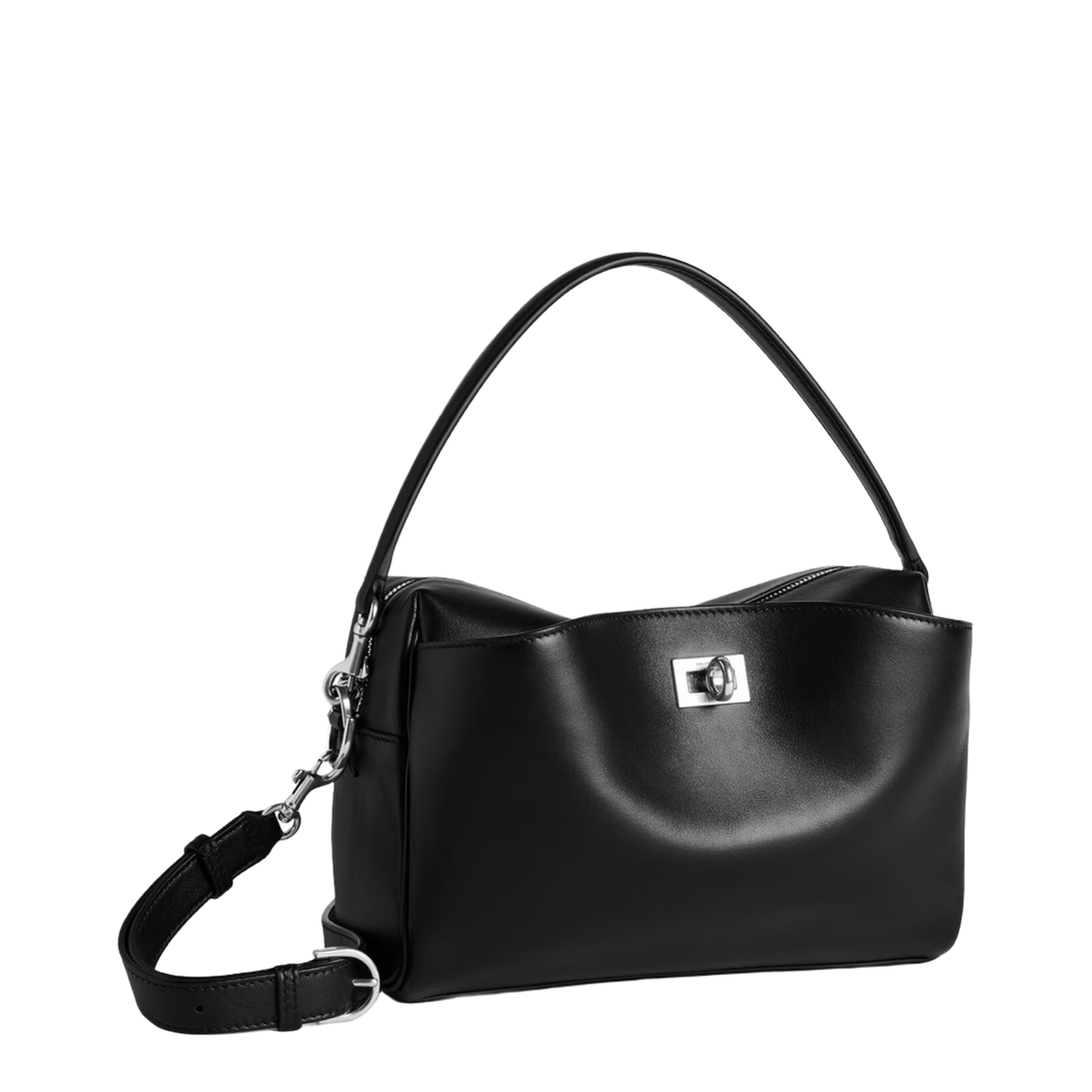 Rodeo Leather Camera Bag - Black - Image 4