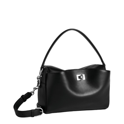 Rodeo Leather Camera Bag - Black - Image 4