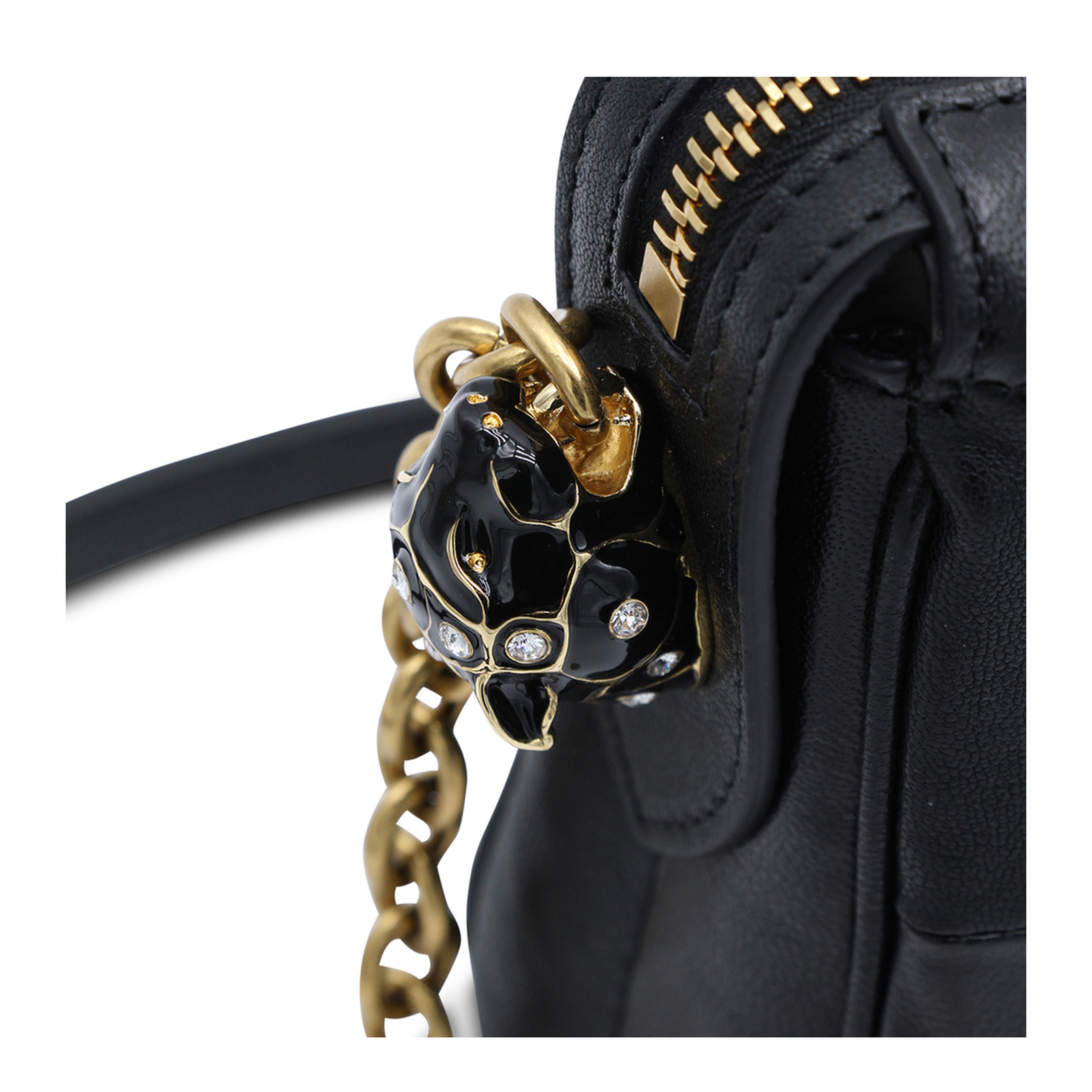 Panthea Small Nappa Shoulder Bag - 0NO - Image 7