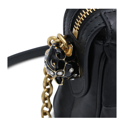 Panthea Small Nappa Shoulder Bag - 0NO - Image 7