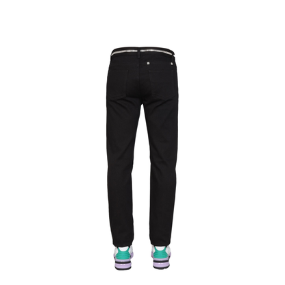 Slim Fit Jeans with Metallic Details - Image 5