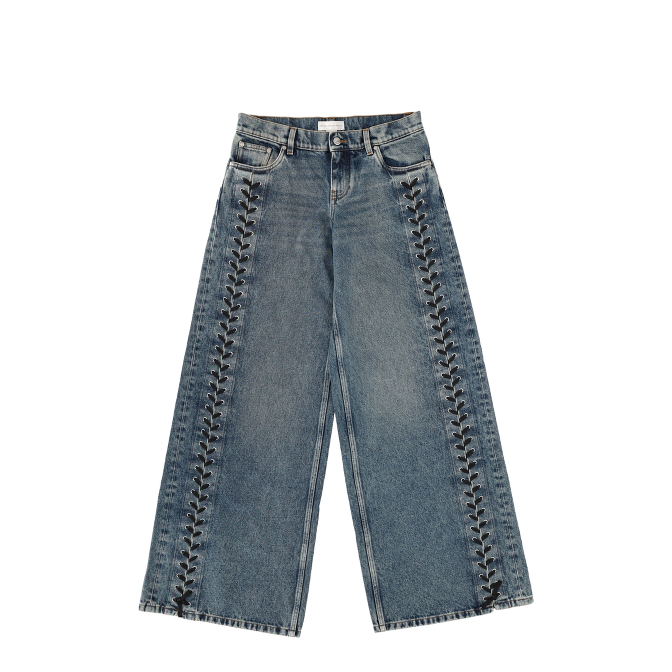JEANS WITH LACES - Image 1