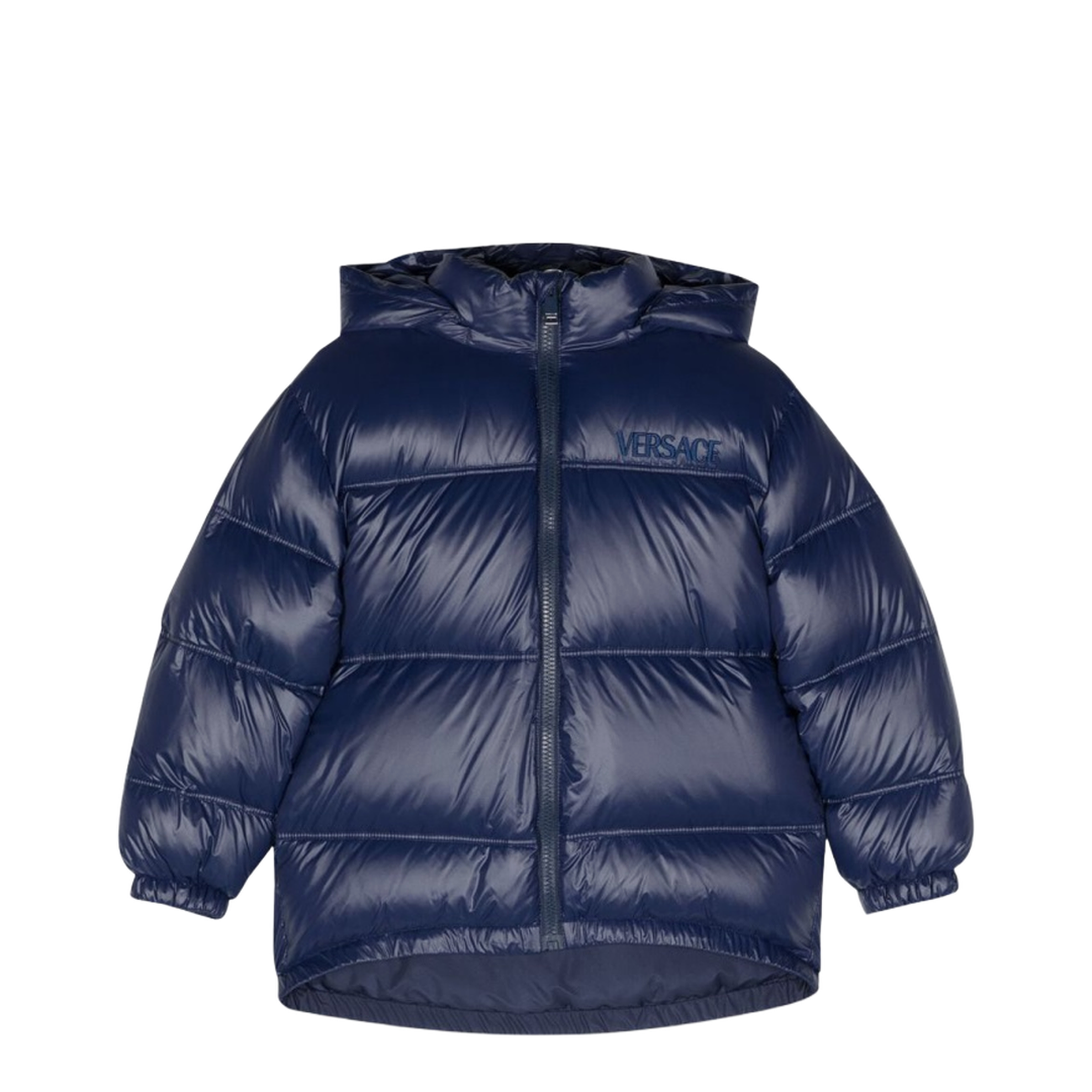 Down Jacket With Logo - Image 1