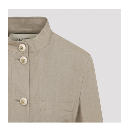 Caban Embroidered Logo VG Jacket - Image 6