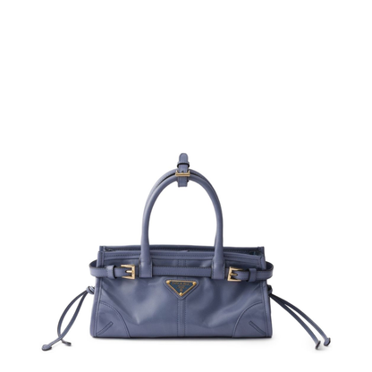 Bonnie Mini Calf Leather Handbag - Aviation Blue - Image 1