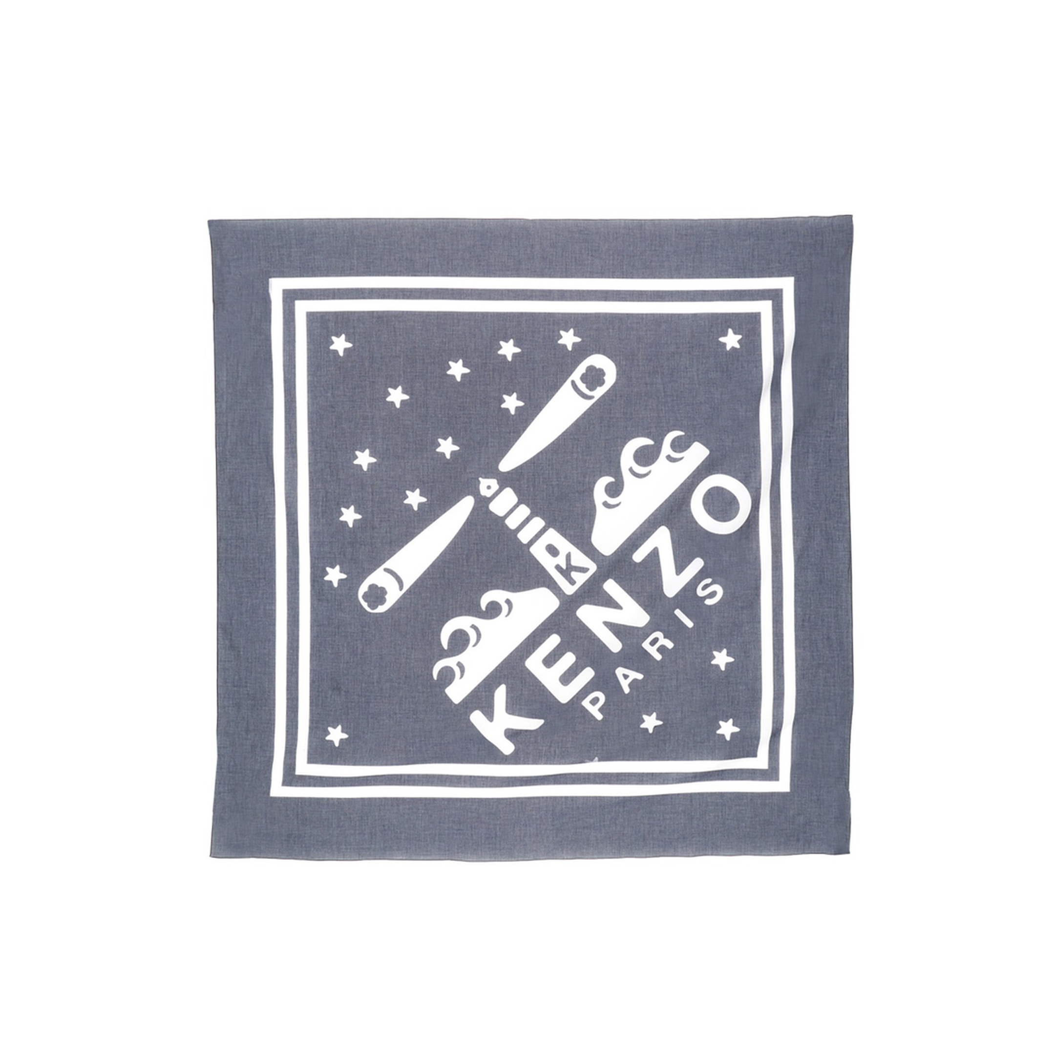Lighthouse Large Scarf - Blue - Image 1