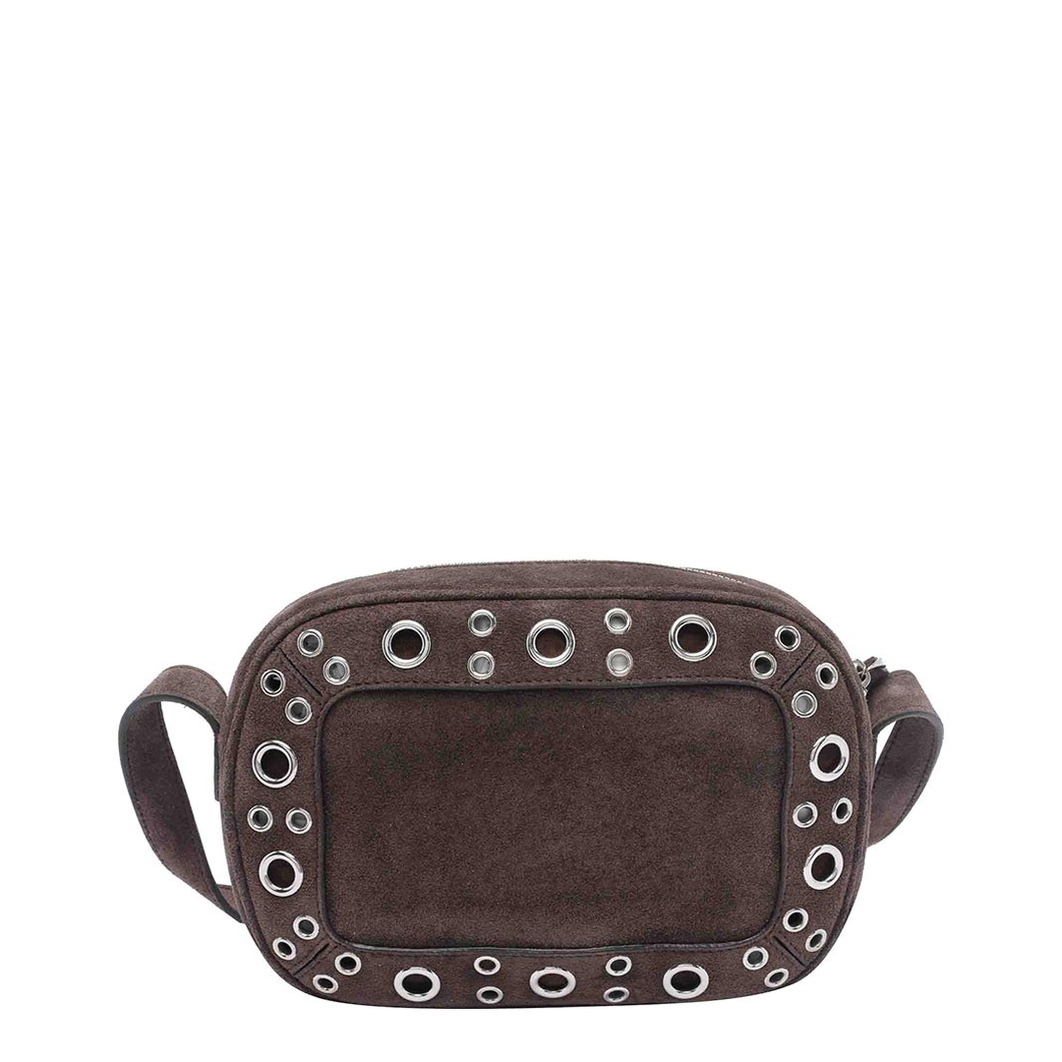 Brown Suede Nellcote Crossbody Bag - Image 2