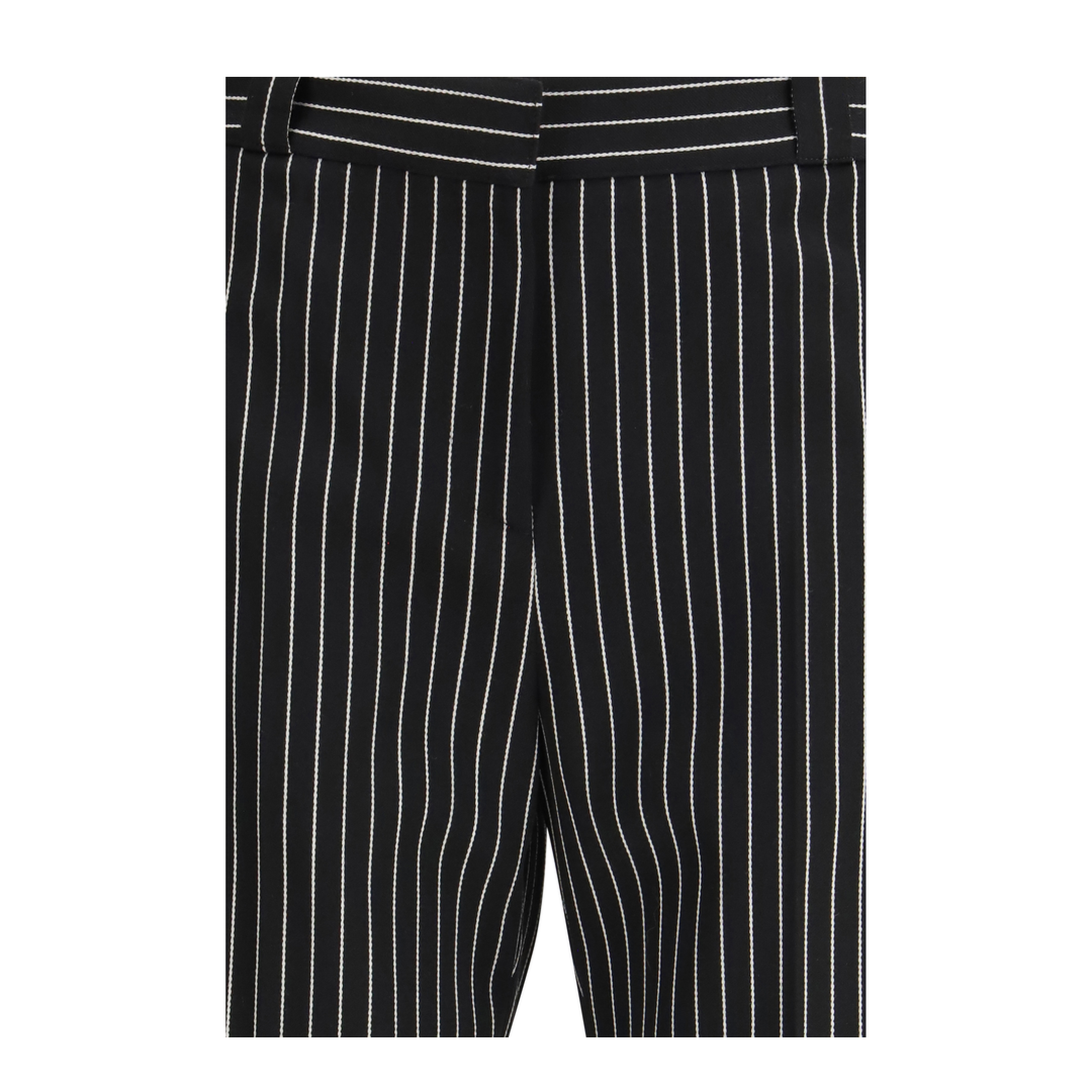 Striped Wool and Cotton Pant - Image 3