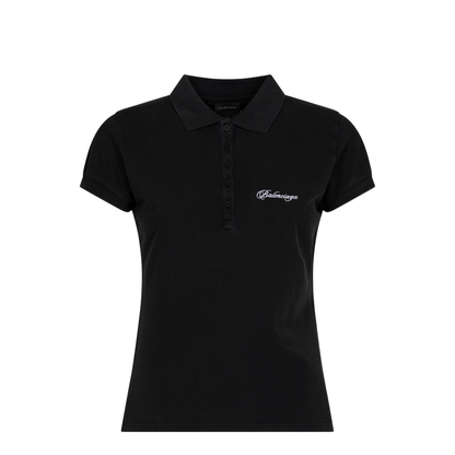 Fitted Polo with Logo Embroidery - Image 1