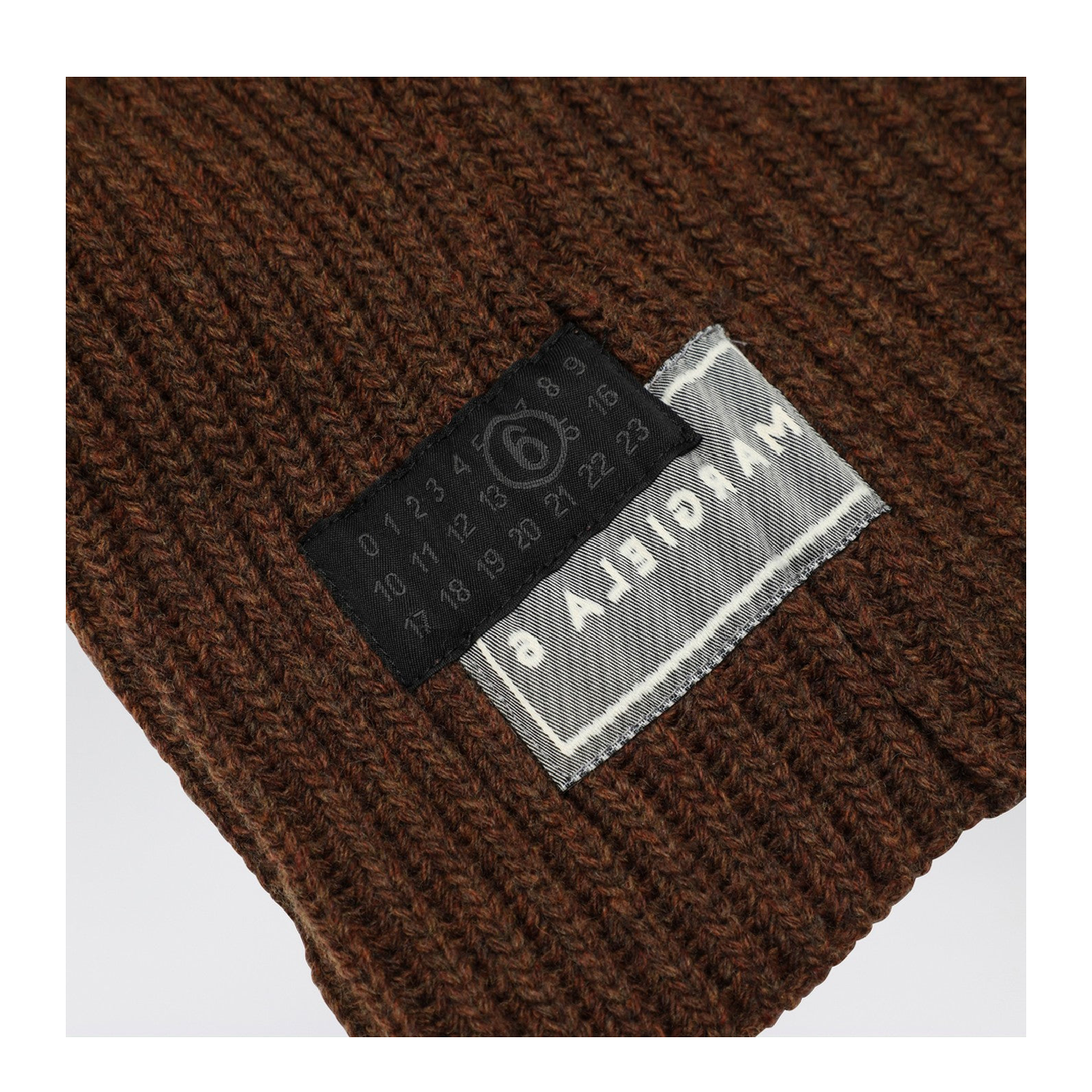 Brown Wool-Blend Hood - Image 2