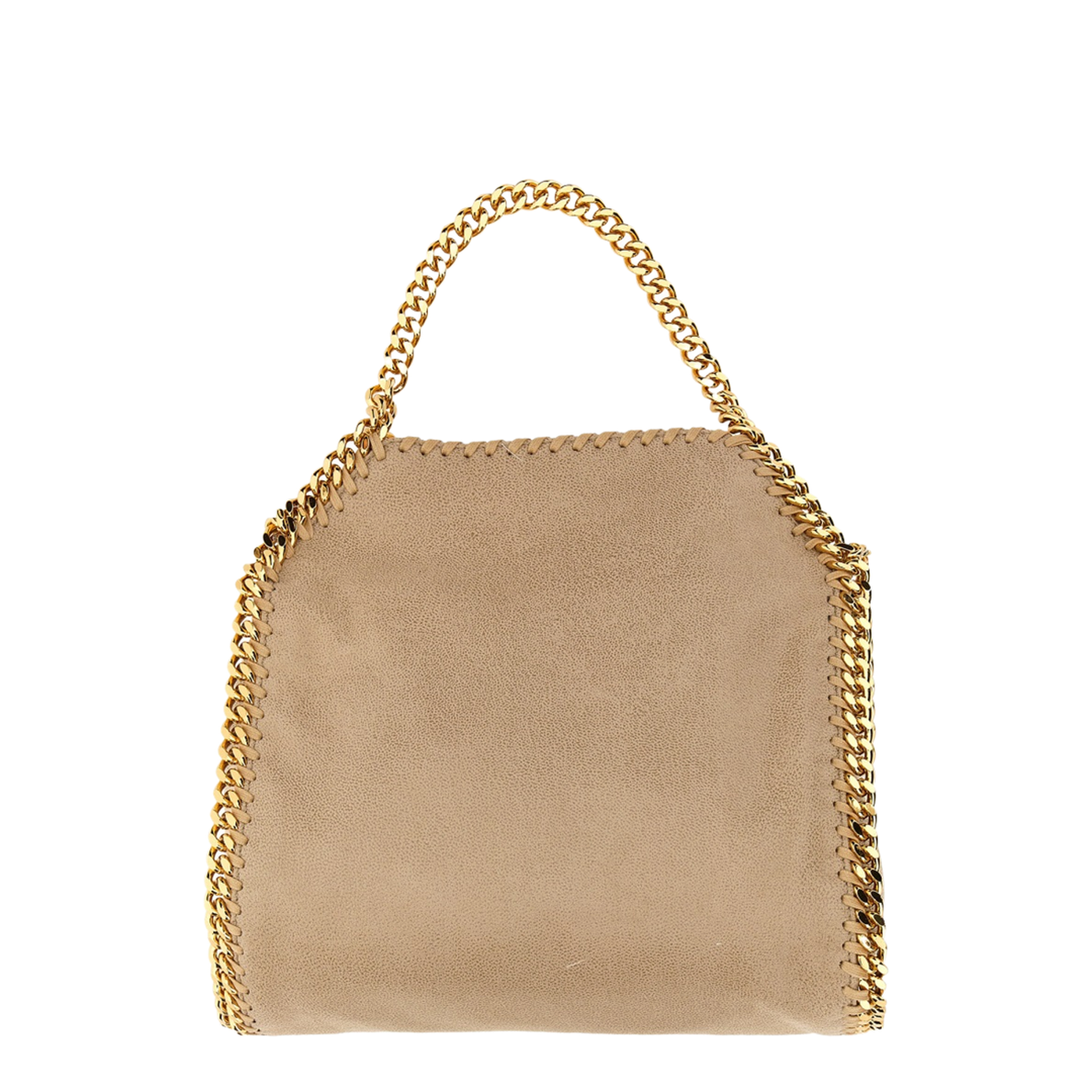 Falabella Mini Matte Vegan Shaggy Deer Tote Bag - Clotted Cream - Image 2