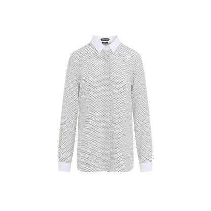 Multi Argyle Printed Silk Shirt - Image 2