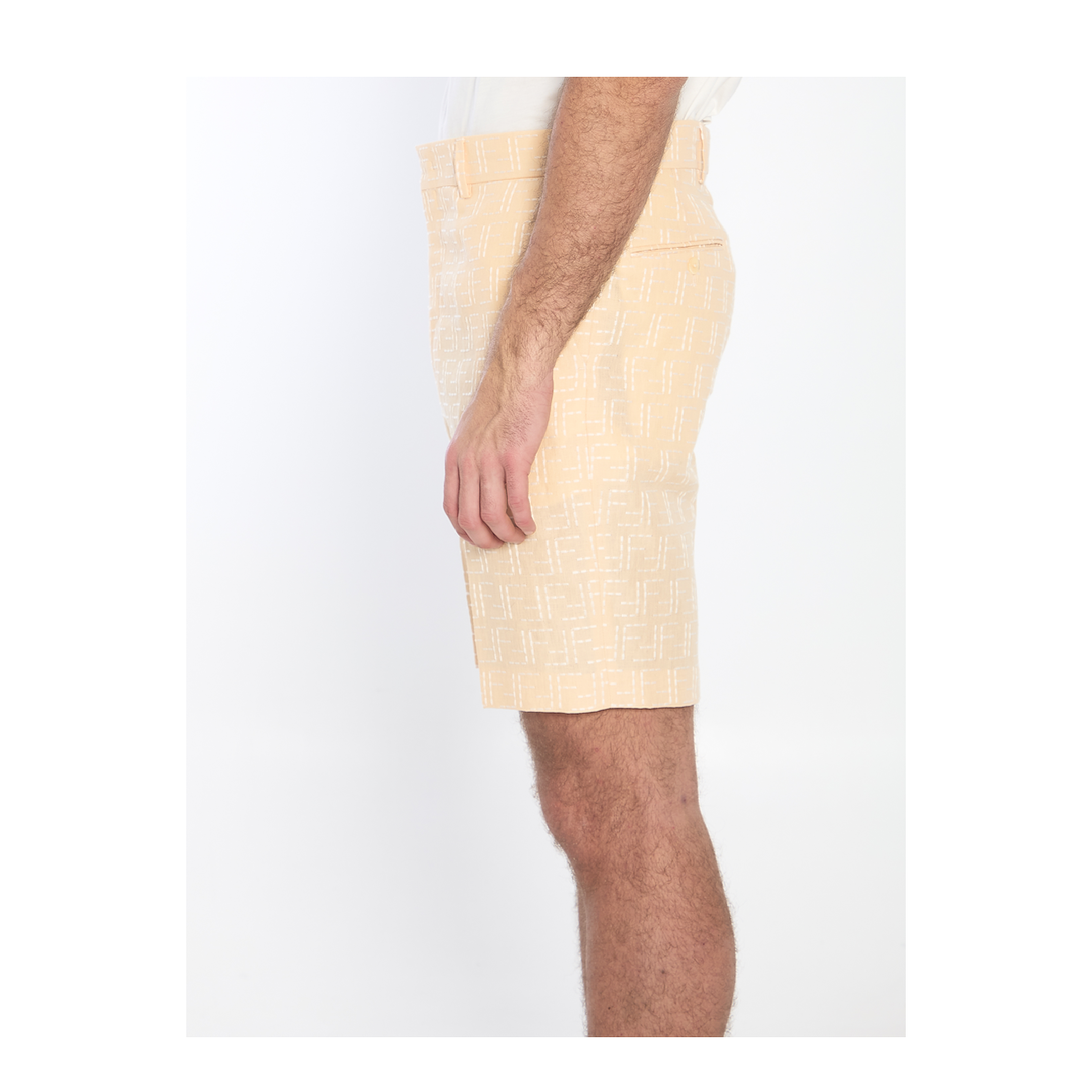 Bermuda Jacquard Bermuda And Short Yellow - Image 3