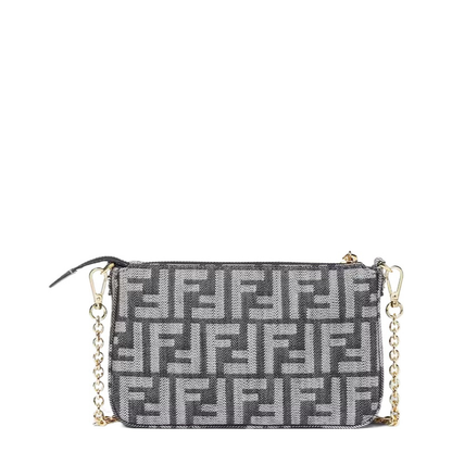 Baguette Pouch Fabric Blue - Image 3