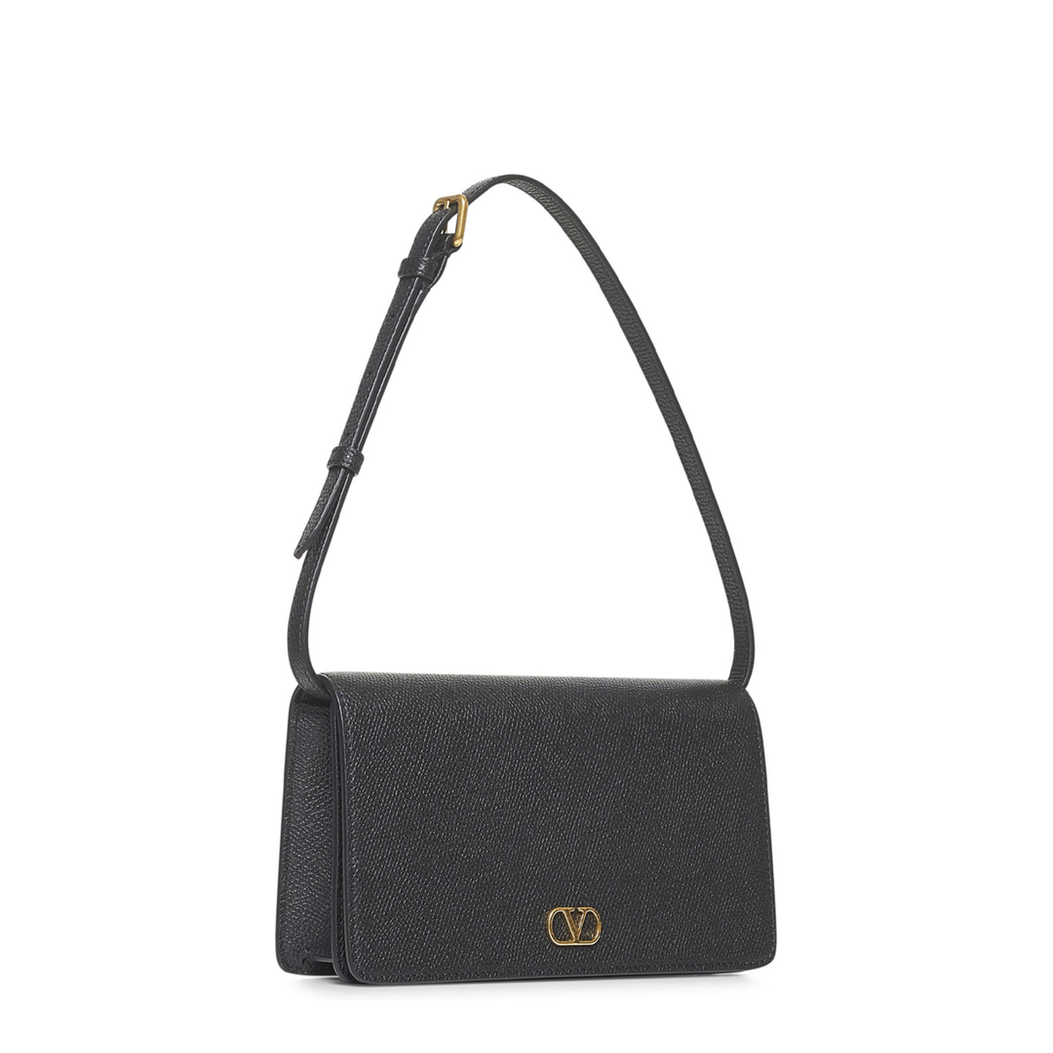 Vlogo Signature Mini Shoulder Bag - Black - Image 2