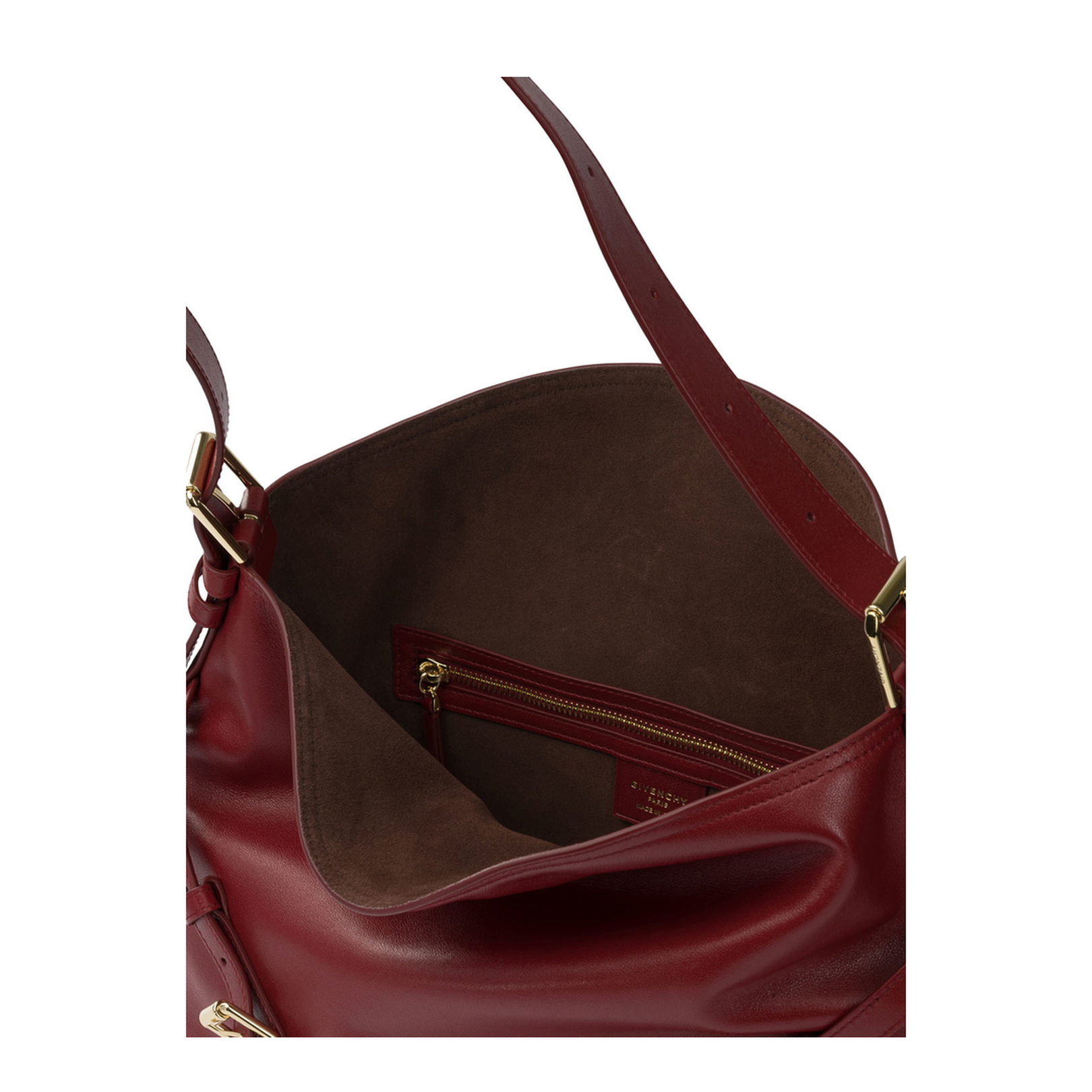 Medium Voyou Bag in Shiny Leather - Image 5