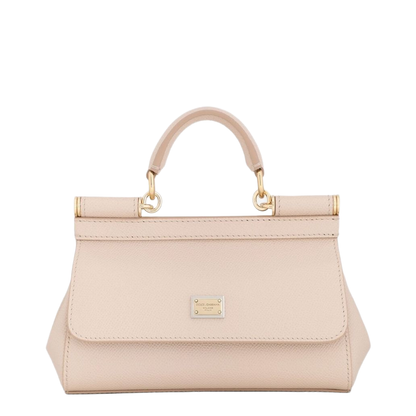 Sicily Mini Calfskin Handbag - Pink - Image 1
