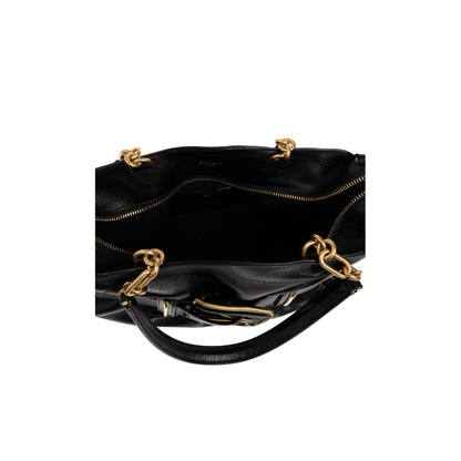 Anthem Medium Calfskin Shoulder Bag - Black - Image 3