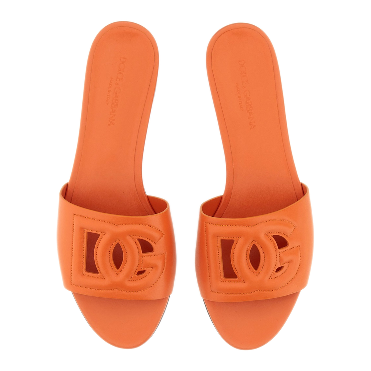 Calfskin Sliders with Logo - Image 4