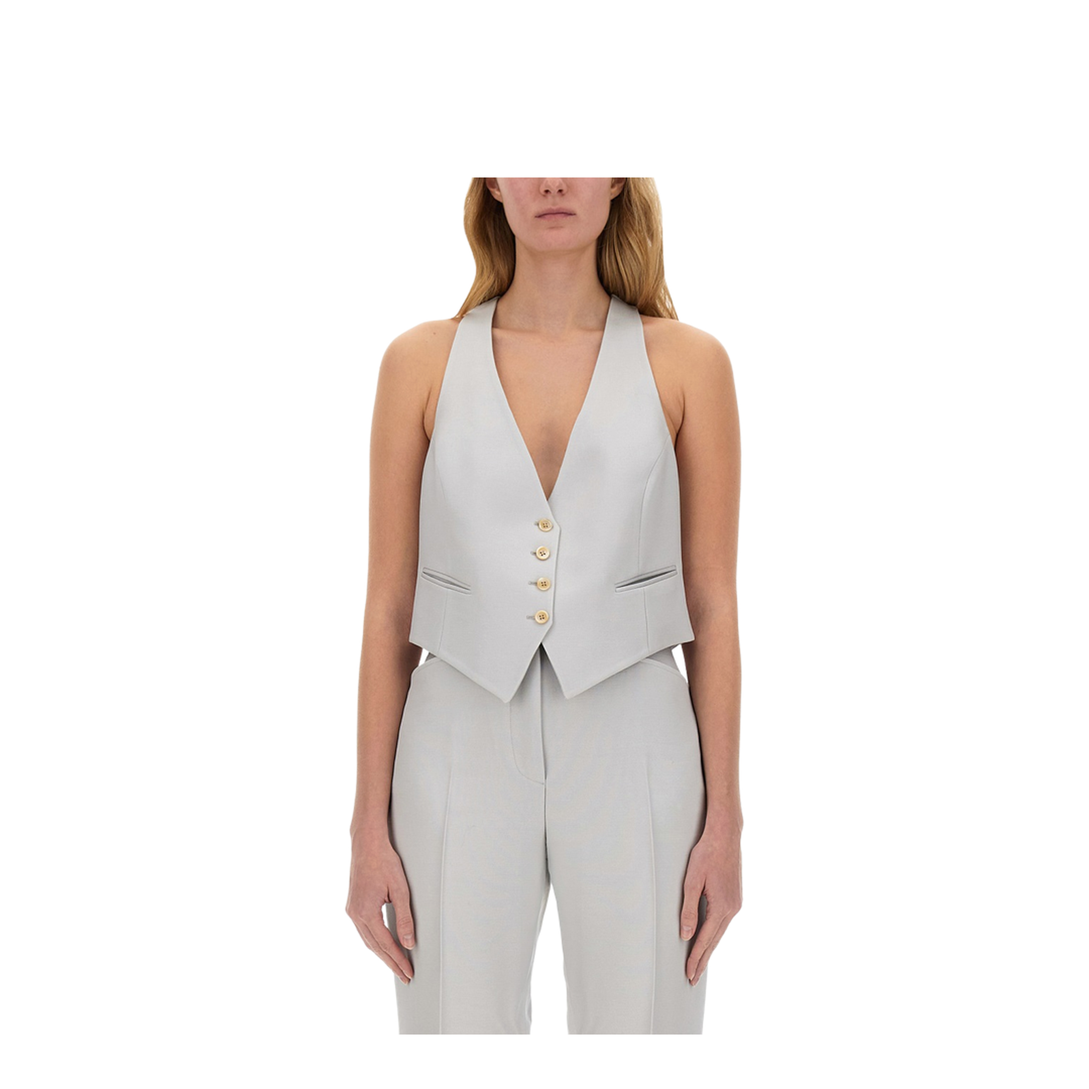 Silk Wool Vest - Image 1